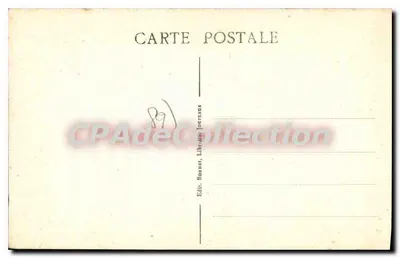 约讷省欧塞尔 — 时钟街 — 出版商 Bonnat, Librairie Journaux — 背面
