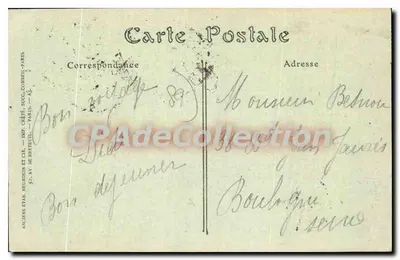 Cravant (Yonne) — De Poort en de Kerk — J. Iholt — Achterkant