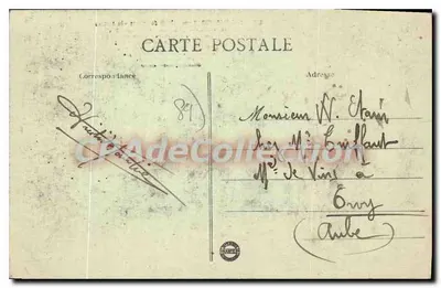 Saint-Florentin (Yonne) - Plac Prieuré - Kiosku — Rewers