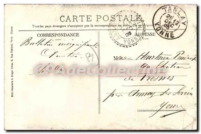 Tanlay - Fontaine de Narmond — Hotel do Centro — Verso