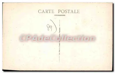 Villeneuve-sur-Yonne — Vue du Pont — Éditeur Nadai — Verso