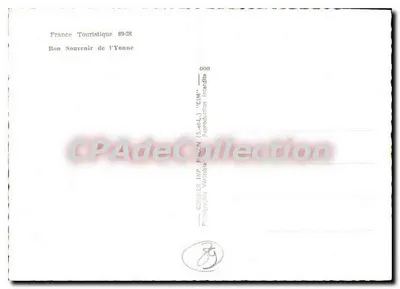 Joigny, Auxerre, Tonnerre, Avallon, Sens — Les sens de l’Yonne — Wydawca CIM, seria 89-38 — Rewers