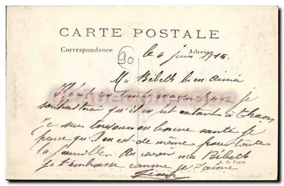 Zniszczona domowa — Chavannes-les-Grands — Wysoka Alzacja — Stara pocztówka deCollection n°395 — Rewers