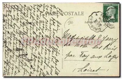 Giromagny (Gemeente Belfort) — Kasteel van Rosemontoise — Imp. Andrès, Giromagny — Achterkant
