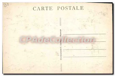 Ballon d'Alsace — Ogólny widok Grand Hôtel — Wydawca C. Lardner - Besançon, n° 5017 — Rewers