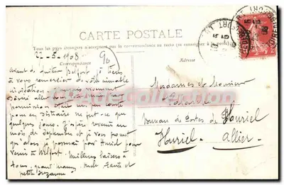 Belfort — La Savoureuse i Fournneau — Wydanie specjalne z serii Grands Modernes — Rewers