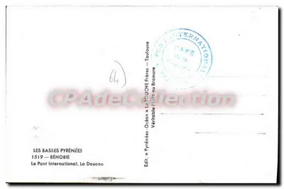 El Puente Internacional — Béhobie — Editor Labouche Frères au Bramure — Reverso