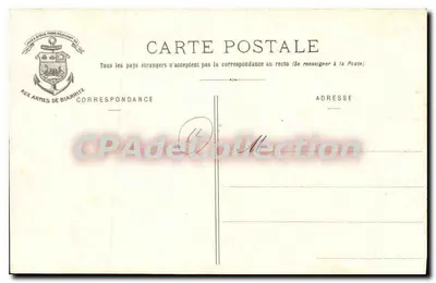 Biarritz - Rampa mobilna na Wielkiej Plażach — Eng. Pacault, wydawca-fotograf, Biarritz, nr 41 — Rewers