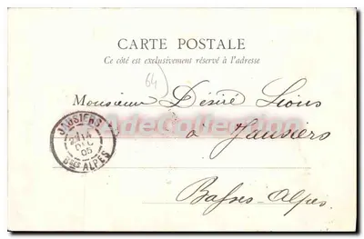 Bayonne — Il Ponte e il Vecchio Ridotto — J.C. Paris, n° 5 — Verso