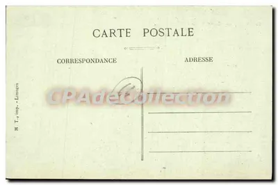 Salies-de-Béarn — Casa di Jeanne d'Albret — editore M.T. imp. Limoges, n°23 — Verso