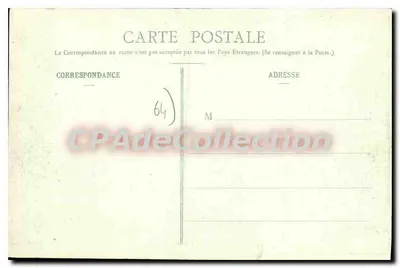 BAYONNE - Les Allées Marines — Collection Gorce, phot.-édit, Talence (Gironde) n°37 — Verso