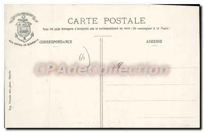 Biarritz - O Casino Municipal — editor Bug. Pocault, n° 67 — Verso