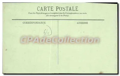 Biarritz — Widok na bulwar — LL. — 166 — Rewers