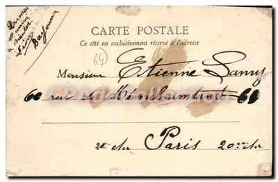 Bayonne — Il Ponte Marengo — B.J.C., Parigi, n°15 — Verso