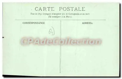 Pau — Vista tirada na Planície de Billière — LL. n° 179 — Verso