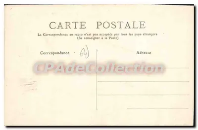 Biarritz - Igreja de Santa Eugênia — Bilhete postal antigo n°17, editor não identificado — Verso