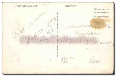 Hendaye - Widok Fontarable z Hendaye — LL, n°102 — Rewers