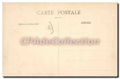PAU - Vista geral (Lado Noroeste) — Editor: Galeries Modernes, n°6 — Verso