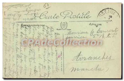 Hendaye — Vista sobre a Bidassoa e o Jaczquibel — LL. n° 56 — Verso