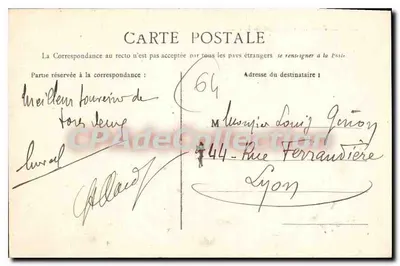 Garabit — O antigo ponte da estrada — Livraria Clavel — Verso