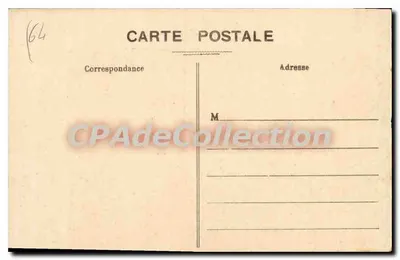 Grand Hotel, Biarritz — Vista sulla Mare — Edizione A. Rimaux — Verso