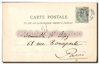 Biarritz — O antigo Cassino — M. D. editora: — Verso
