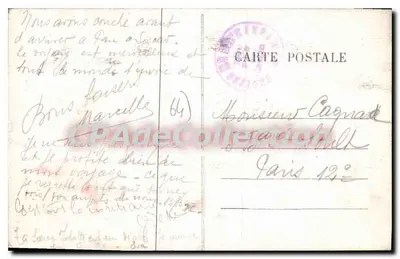 Las depresiones — Cuevas de l'Etarram — Parte inferior de las Laches — Editor no visible, n.º de serie 2 — Reverso