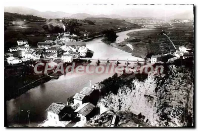 Béhobie (B.-Pyr.) - A Bidassoa - O pont internacional e Irun