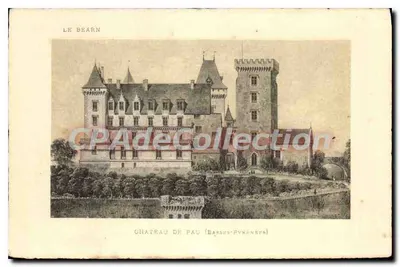Castelo de Pau — Baixas-Pirineus — Edição Artigique « SUPRA » Paris