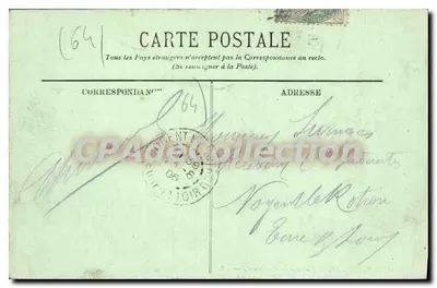 Biarritz — Widok na bulwar — wydawca anonimowy, n° 166 — Rewers