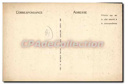 Hendaye — Château d'Abbadie — ND — Rewers