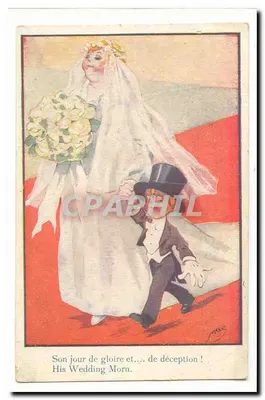 Mariée et petit groom — Son jour de gloire et... de déception ! — N° 1082, éd. VILLE