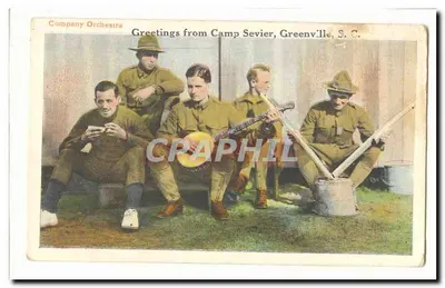 Firmenorchester — Grüße aus Camp Sevier, Greenville, S. C.
