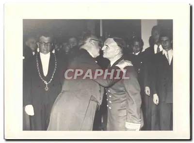 FOTO Offizielle Reise von Herrn dem Präsidenten der Republik nach Bordeaux 13. Juni 1948 Auriol giberton