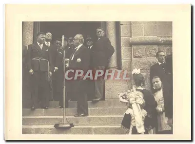 FOTO Offizielle Reise von Herrn dem Präsidenten der Republik in die Bretagne 29. und 30. Mai 1948 Auriol nach Chateaulin