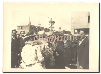 PHOTO Offizielle Reise von Herrn dem Präsidenten der Republik nach Bretagne 29. und 30. Mai 1948 Auriol nach Brest