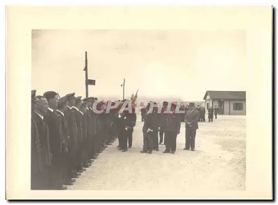 PHOTO Offizielle Reise von Herrn dem Präsidenten der Republik nach Bretagne 29. und 30. Mai 1948 Auriol nach Brest Marineakademie
