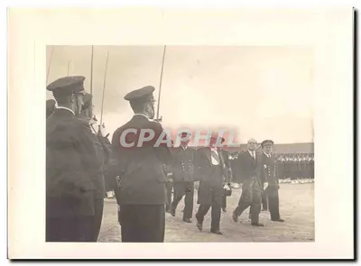 FOTO Viagem oficial do Sr. o Presidente da República na Bretanha 29 e 30 de maio de 1948 Auriol a Brest Escola Naval