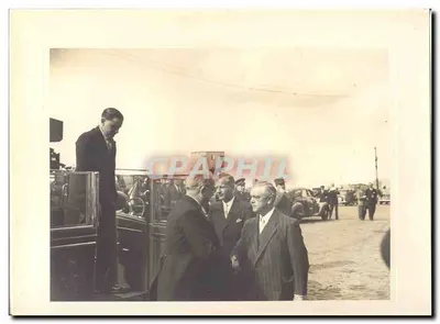 PHOTO Offizielle Reise von Herrn dem Präsidenten der Republik in die Bretagne 29. und 30. Mai 1948 Auriol nach Brest Handel