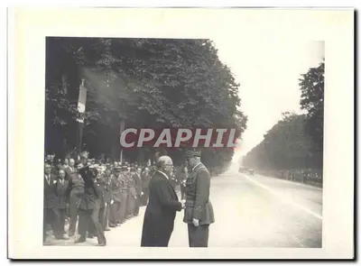 FOTO Viagem oficial do Sr. o Presidente da República Dijon Macon 15 e 16 de maio de 1948 Auriol a Dijon Pfister