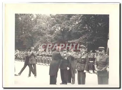 FOTO Viagem oficial de Sr. o Presidente da República Dijon Macon 15 e 16 de maio de 1948 Auriol a Dijon Michel