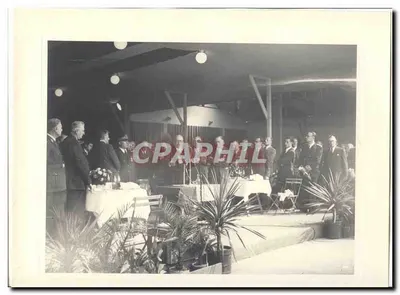 FOTO Viagem oficial do Sr. o Presidente da República Dijon Macon 15 e 16 de maio de 1948 Auriol a Macon Banquet