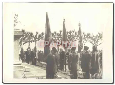 PHOTO Offizielle Reise von Herrn dem Präsidenten der Republik nach Savoie Mai 1947 Auriol nach Evian Krieg