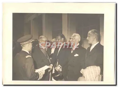 FOTO Offizielle Reise von Herrn dem Präsidenten der Republik Amiens Abbeville 8. Mai 1948 Auriol nach Amiens