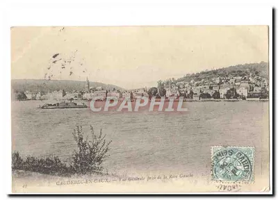 Caudebec-en-Caux — Vista Geral tirada da Riva Gauche — n°43
