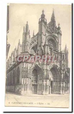 Caudebec-en-Caux — A Igreja — LL