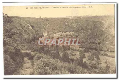 Les Borus de l'Orne — Maizet (Calvados) : Panorama de Viard — L.D.