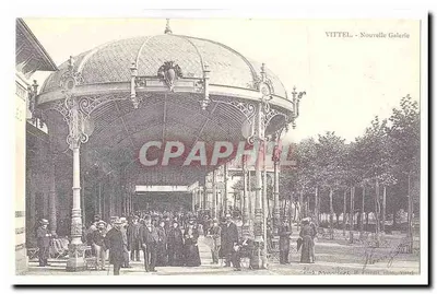 Vittel CPA Nouvelle galerie (reproduction)