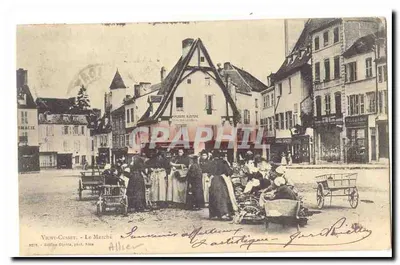 Vichy-Cusset - Le Marché — Édition Guita, phot. Nica