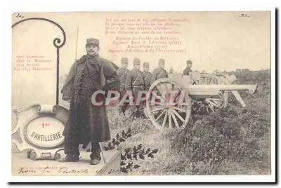 Regiment de l'Artillerie du Roi — 1er D'ARTILLERIE — A. Breguet & Cie